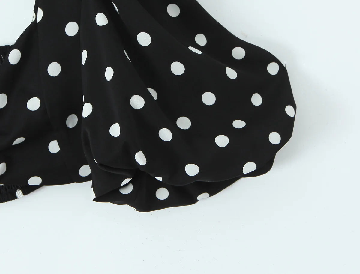Short Tops And Split Long Skirt Women Dress Set