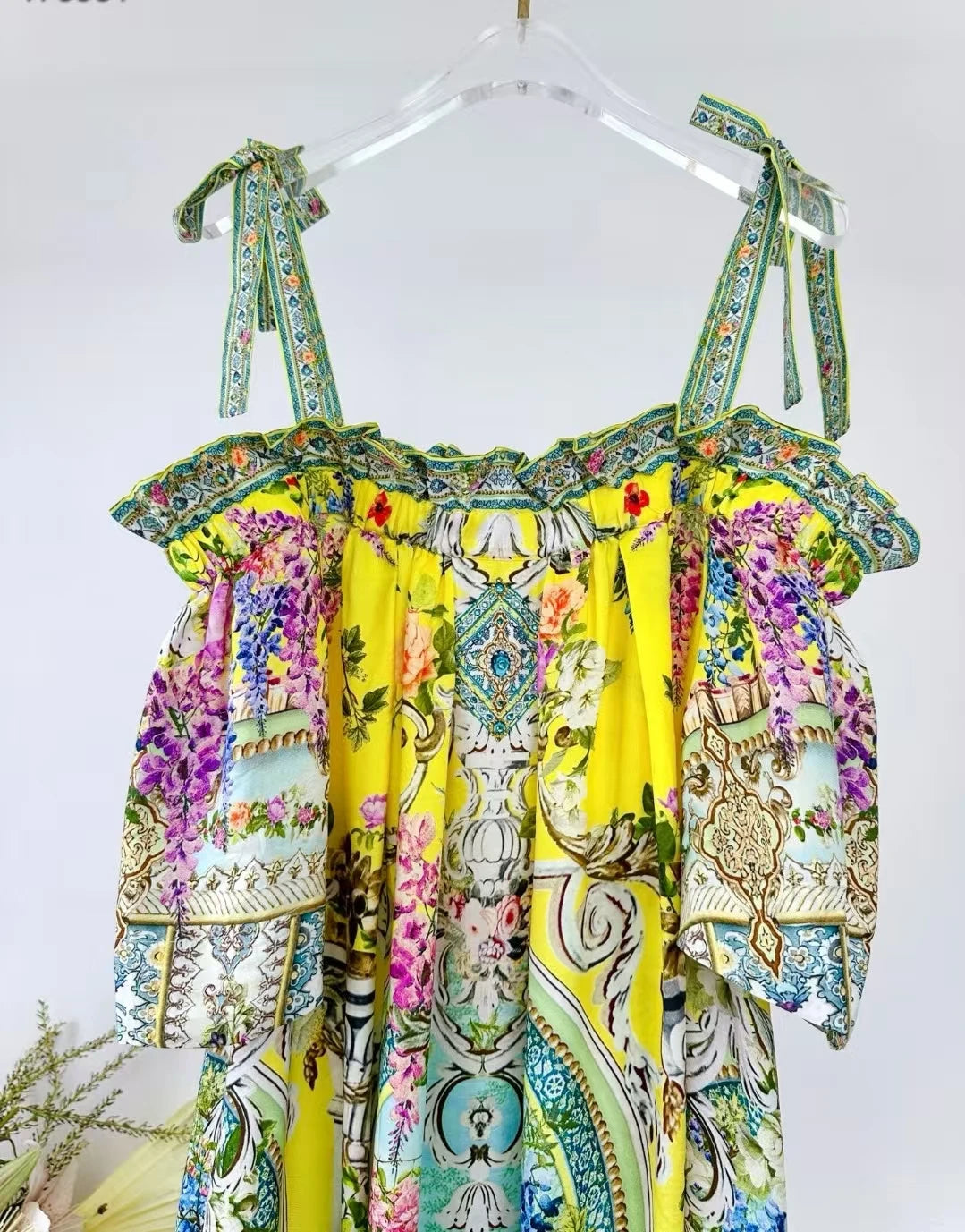 Half Sleeve Off The Shoulder Loose Dress