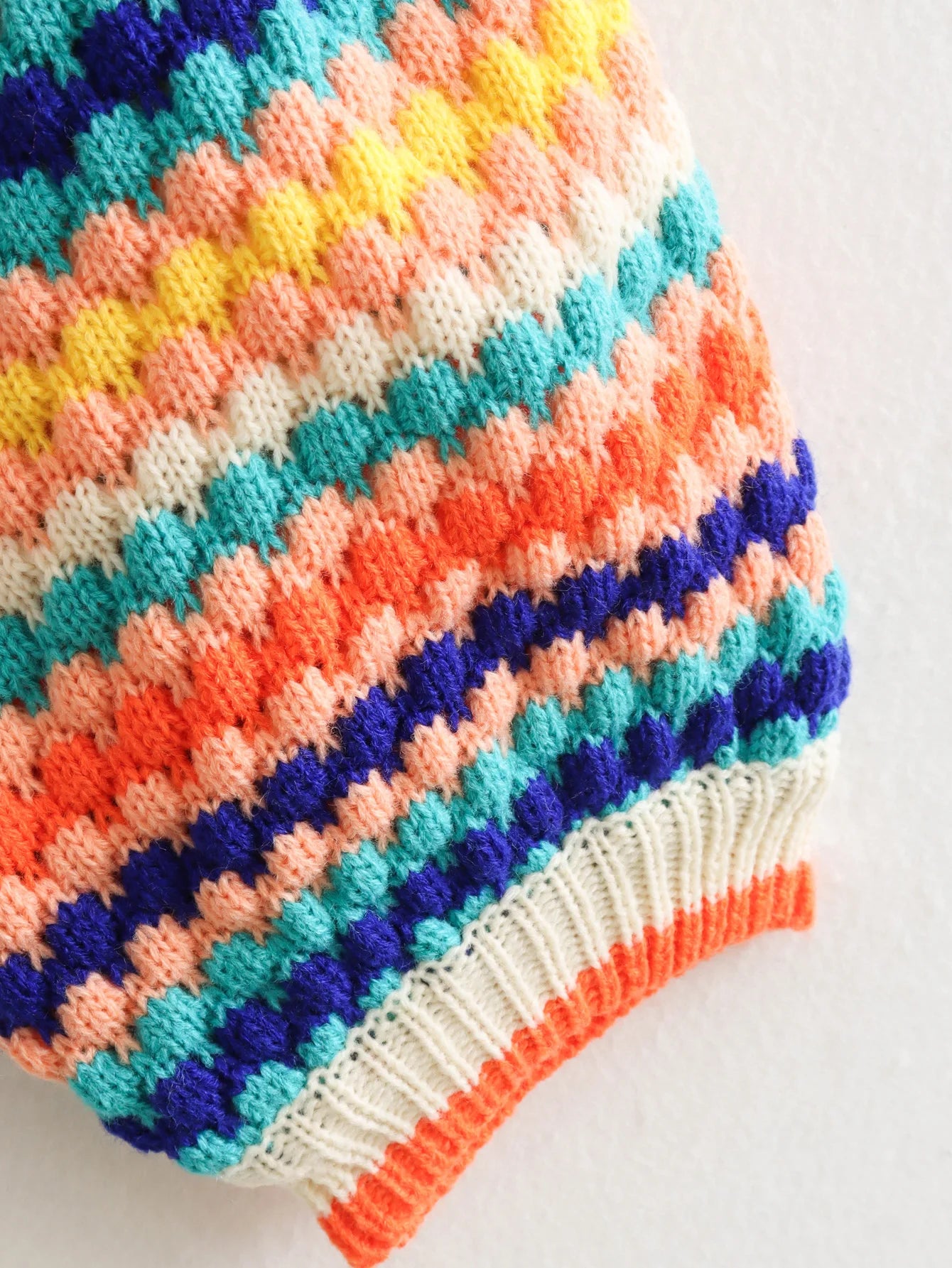 New Women Autumn Female Casual Streetwear Long Sleeve Colorful Cardigan Knitted Open Stitch Sweater