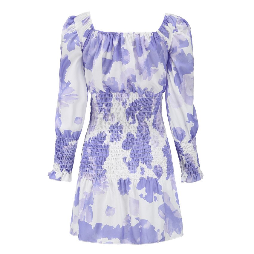 Women Purple Violet Mini Dress