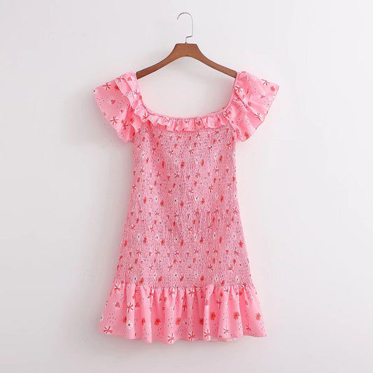 Short Sleeve Mini Dress