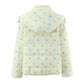 Loose Hooded Floral Cotton Quilted Casual Jacket Winter Coat
