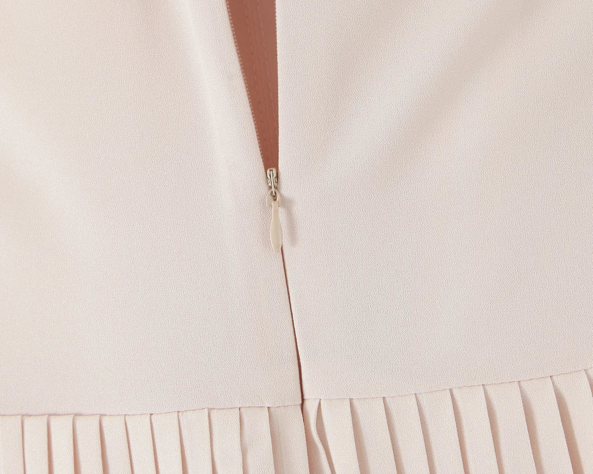 Elegant Folds Solid Strapless Sleeveless Party Dress