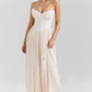 Elegant Folds Solid Strapless Sleeveless Party Dress