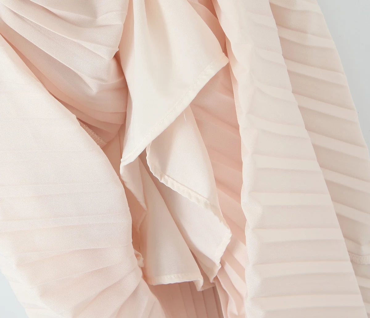 Elegant Folds Solid Strapless Sleeveless Party Dress