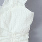 Ruffled Ruched Tiered Mini Dress