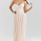 Elegant Folds Solid Strapless Sleeveless Party Dress