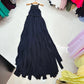 Sleeveless Vintage Loose Solid Long Vocation Holiday Dress