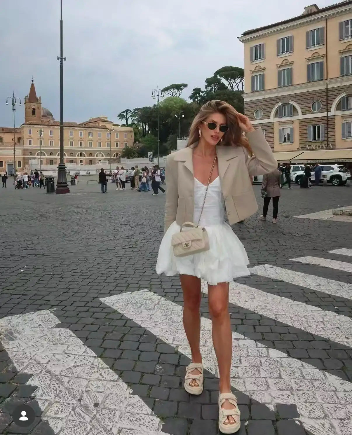 Textured Floral V-Neck Bubble Hem Mini Dress