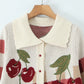 Embroidery Fruit Knitted Sweaters
