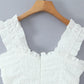 Ruffled Ruched Tiered Mini Dress