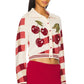 Embroidery Fruit Knitted Sweaters
