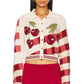 Embroidery Fruit Knitted Sweaters