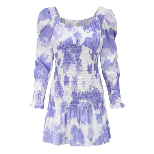 Signal Chow | Women Purple Violet Mini Dress| Signal Chow