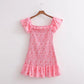 Short Sleeve Mini Dress