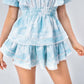 Short Sleeve Natasha Mini Dress Women Ruffled A-line Dress